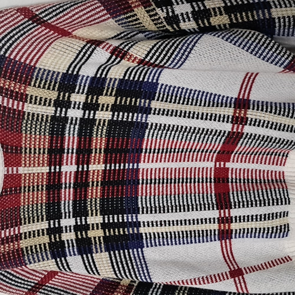 Ralph Lauren Checked Plaid Relaxed Fit Crewneck Sweater - Picture 5 of 12